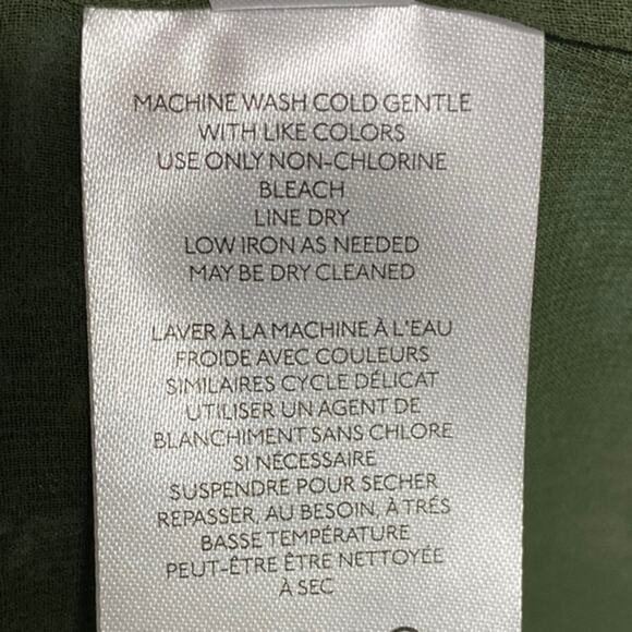 Anthropologie Green Bishop Sleeve Dress size Small NWT - Picture 5 of 6